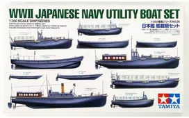 Tamiya Japonijos karinio jūrų laivyno pagalbinių katerių rinkinys 1/350, 78026