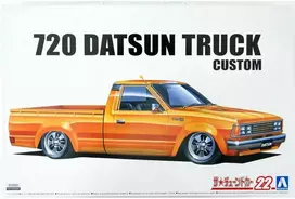 Aoshima Datsun 720 pikapas Custom 1/24 plastikinis modelio rinkinys