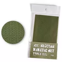 AK Interactive maskuojamasis tinklas lauko žalia, Tipas 2, 1/35 (AK8067)