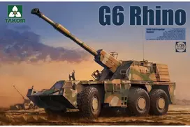 Takom Denel G6 Rhino SANDF savaeigė haubica 1/35 plastikinis rinkinys