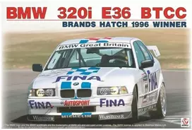 Nunu Beemax Beemax BMW 320i E36 BTCC Brands Hatch 1996 nugalėtojas, 1/24 surenkamas modelis