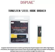 DSPIAE HC-03 volframo plieno kablinė gremžtuko geležtė 0,3 mm