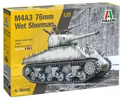 Italeri M4A3 Sherman 1/35 plastikinis tanko modelis