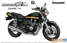 Aoshima Kawasaki Zephyr ZR400C '02 1:12 plastikinis surinkimo rinkinys