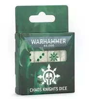 Games Workshop Warhammer 40k Chaos Knights stalo žaidimų kauliukai, 16 vnt, 16 mm