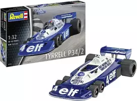Revell Tyrrell P34/2 6 ratų F1, 1:32 surenkamas plastikinis modelis