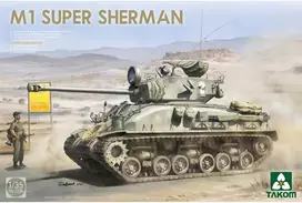 Takom M1 Super Sherman 1/35 plastikinis tanko modelis (2206)