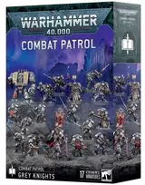Games Workshop Warhammer 40,000: Pilkas Knights Combat Patrol rinkinys, 17 miniatiūrų