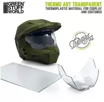 Green Stuff World Žalias Stuff World Žalias Stuff World ThermoArt skaidri termoplastinė plokštė 200x300, 0,75 mm PETG