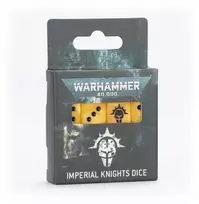 Games Workshop Warhammer 40,000 Imperial Knights kauliukai, 16 vnt, perlamutriniai 16 mm