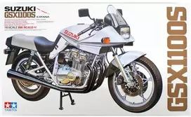 Tamiya Suzuki GSX1100S Katana 1981 1:6 surenkamas plastikinis motociklo modelis