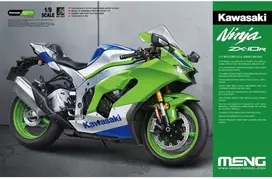Meng Model Meng Kawasaki Ninja ZX-10R 1/9 plastikinis surenkamas modelis
