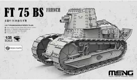 Meng Model Meng TS-059 Renault FT 75 BS 1/35 plastikinis tanko modelio rinkinys