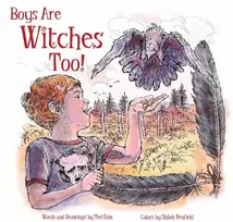 Schiffer Publishing Boys Are Witches Too – iliustruota magijos ABC knyga vaikams