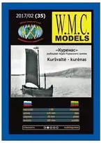 Wmc Models WMC Kurėnas faneros lazeriu pjautas laivo rėmas 1:50