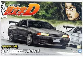 Aoshima Initial D Skyline GT‑R R32 BNR32 RB26DETT 1/24 plastikinis rinkinys