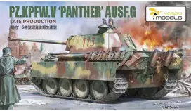 Vespid Models Pz.Kpfw. V Panther Ausf. G (vėlyva) tanko modelis 1/72