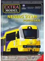 Hobilt NEWAG 221M 1:87 traukinio popierinis modelis – Extra Model EM-088