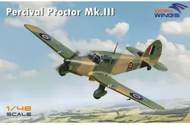 Dora Wings Percival Proctor Mk.III 1/48 surenkamas lėktuvo modelis 48006