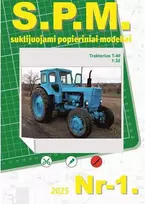 Wmc Models SPM T-40 ratinis traktorius 1/32 – popierinis klijuojamas modelis