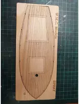 Wmc Models WMC SPRAY jachta – lazeriu pjautos medinės denių detalės 1:50 (001-2)