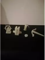 Wmc Models WMC SPRAY jachtos 3D dalių rinkinys, mastelis 1/50, 001-5