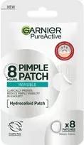 Garnier Hydrocolloid invisible patches with BHA for skin imperfections Pure Active (Pimple Patch) 8 pcs