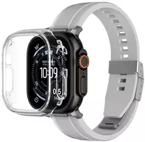 AmazingThing Minimal Protective dėklas skirtas Apple Watch UItra 3 49mm – Transparent