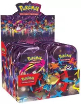 Žaislai, žaidimai ir kolekcionavimas - Pokémon TCG Mega Heroes Mini Tin Ekranas 10 Pcs (French) (Ekspozicinė prekė)