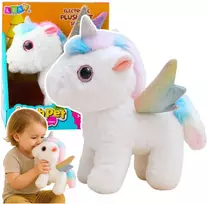 Lean Toys Interaktyvus pliušinis vienaragis 21 cm