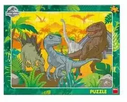 Dino Dėlionė 40 vnt. - Dinozaurų pasaulis