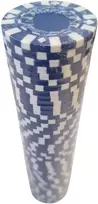 Žaidimų Priedas - Gaming Chips - Star Poker Set 50 Vnt. Mėlynas