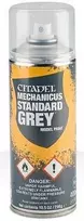 Games Workshop Citadel Primer Purškiklis: Mechanicus Standard Pilkas