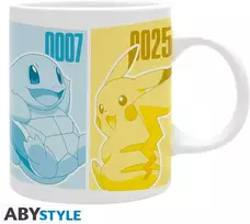 Abysse POKEMON puodelis – Pikachu ir Kanto Starters – 320 ml