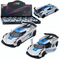 Lean Toys Metalinė sportinė mašinėlė 1:32 su atveriamomis durimis