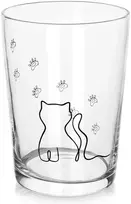 Orion Gerti stiklas 500 ml - Stiklinė su katės motyvu