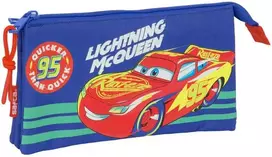 Safta Disney Pixar Cars triple pencil case