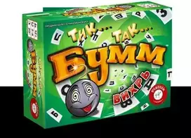 PIATNIK Žaidimas „Tik-Tak Bumm: žodžių tornadas“ (Rusų kalba)