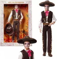 Mattel Barbės Keno meksikietiška kolekcinė „Día de Muertos“ mirusiųjų dienos lėlė