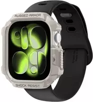 Spigen Rugged Armor dėklas skirtas Apple Watch 42mm – rusvai gelsvas