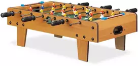 Relaxdays Stalo futbolo žaidimas, 23x69x60 cm, ruda
