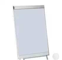 Relaxdays Flipchart popierius, 81x57.5x0.5 cm, balta