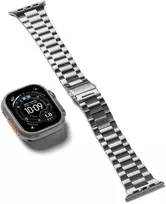 Ringke Metal One Air Bracelet for Apple Watch 8 / 9 / 10 / 11 / SE / Ultra (44 / 45 / 46 / 49 mm) – sidabro spalvos