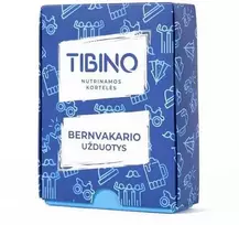 Nutrinamų kortelių rinkinys TIBINO "Bernvakario užduotys"