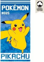 Rankšluostis Nintendo Pokemon Pikachu beach towel cotton