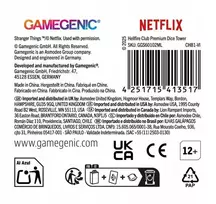 Gamegenic „Stranger Things“ – aukščiausios kokybės kauliukų bokštas – „Hellfire Club“
