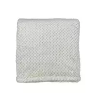 Domoletti BLANKET WAFFLE FLANNEL 150X200 CM IVORY