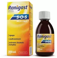 ACV Ranigast S.O.S. Pieno skystis nuo rėmens ir padidėjusio rūgštingumo, 200 ml