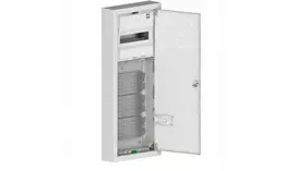 Elektro Plast MSF TWIN RN modulinis paskirstymo skydas 1x12 (N+PE) + 3X12 paviršinio montavimo multimedijos IP30 2015-10