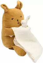 Luxkids Aps Fabbie Music Box Minkštas pliušinis muzikinis žaislas kūdikiams - Meška